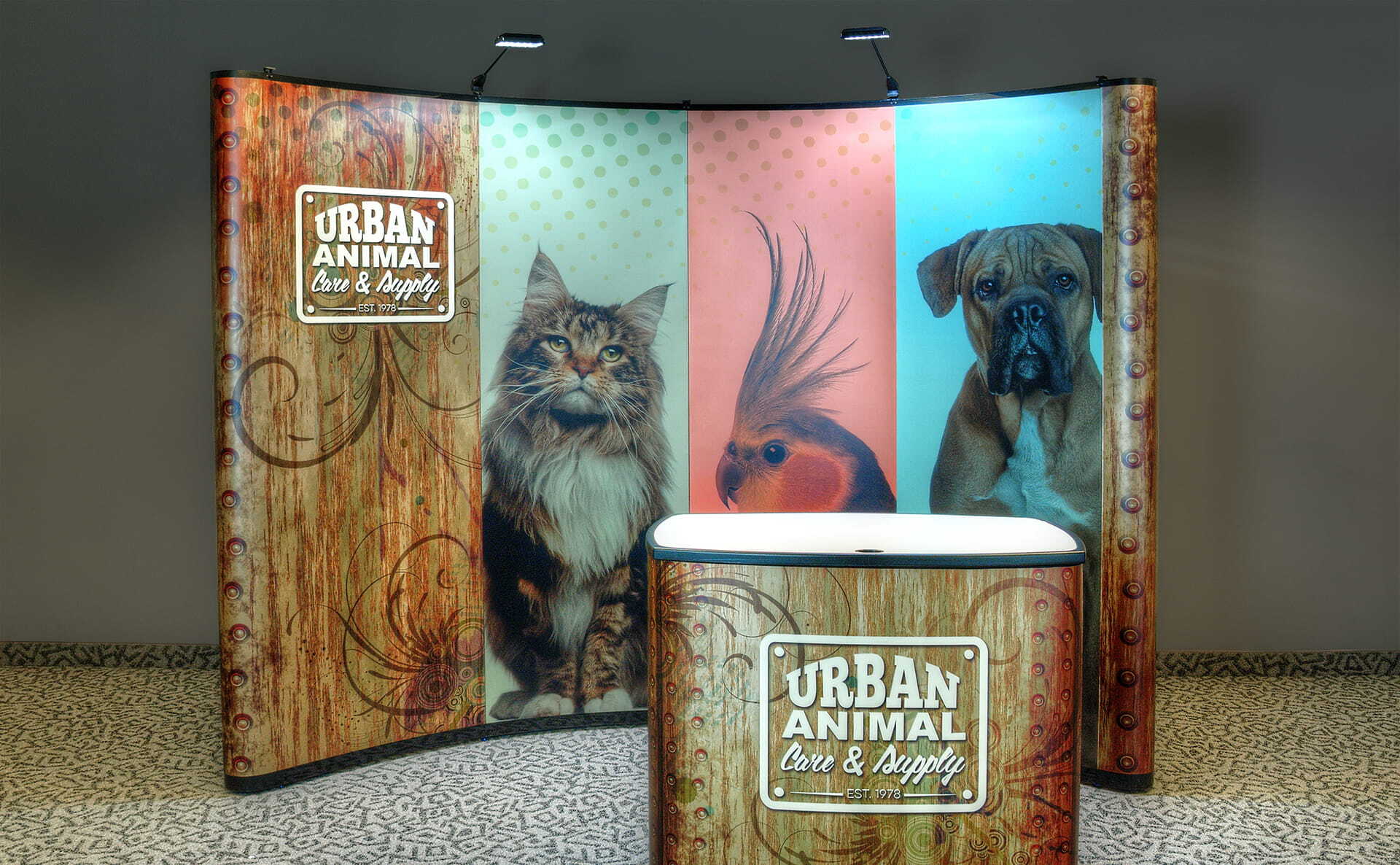 Durable Pop-Up Displays | Quick Setup and Customization | Mirage